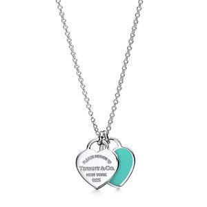 Tiffany & Co. Return to Tiffany® Tiffany Blue® Double Heart Tag Pendant